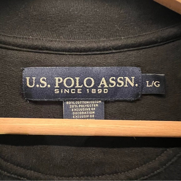 U.S. Polo Assn.  Half Zip Sweater | Large Size | Fits Medium - Picture 4 of 4